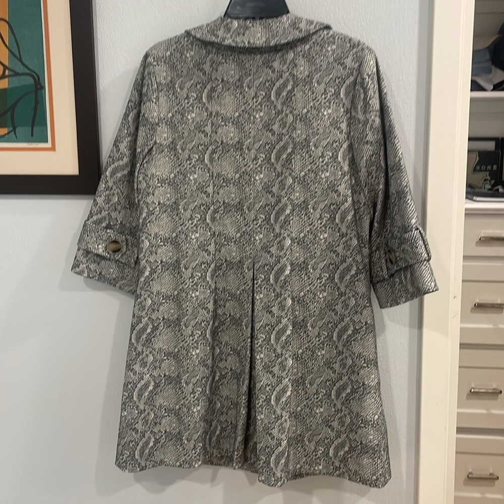 Cabi Trench Style Python Print Jacket - image 3